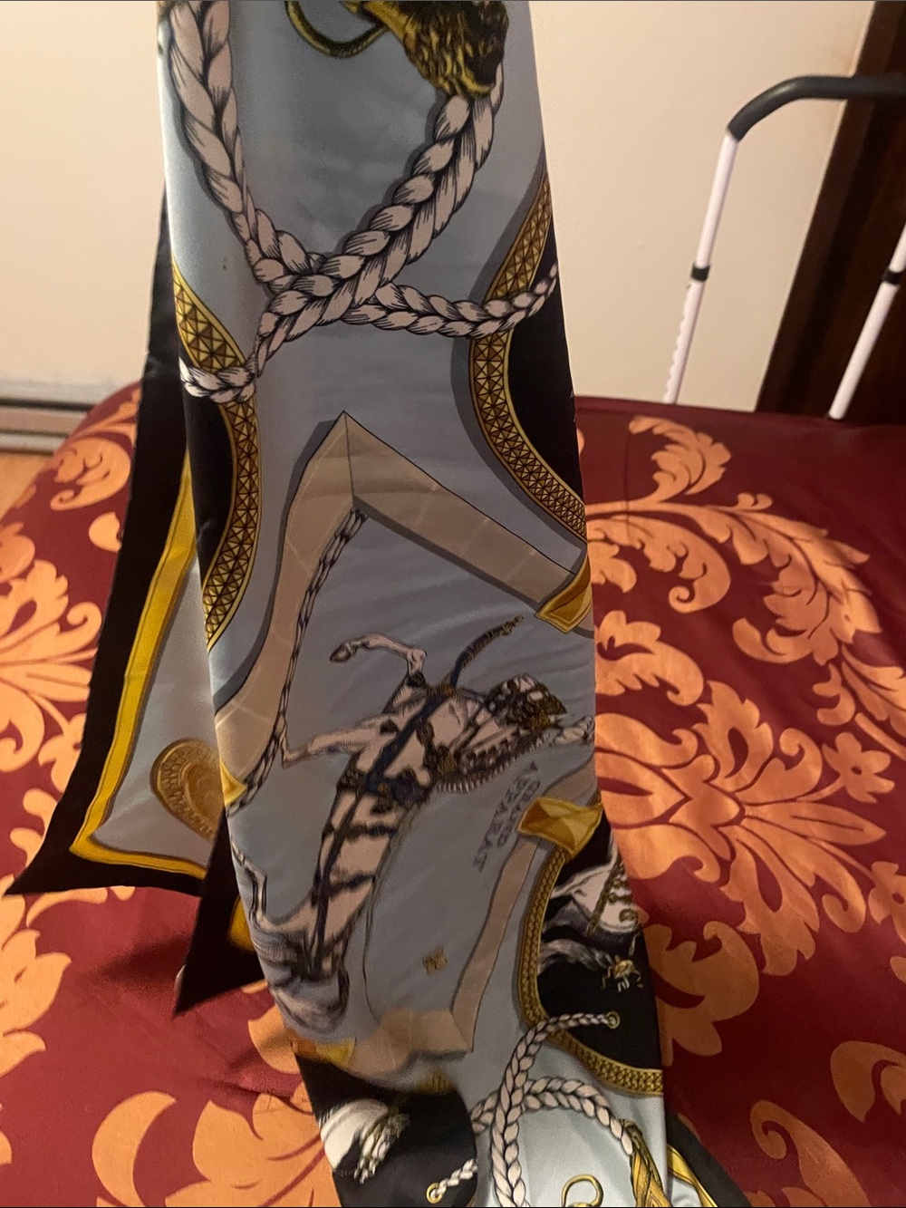 Vintage Hermes silk scarf - Picture 16 of 17
